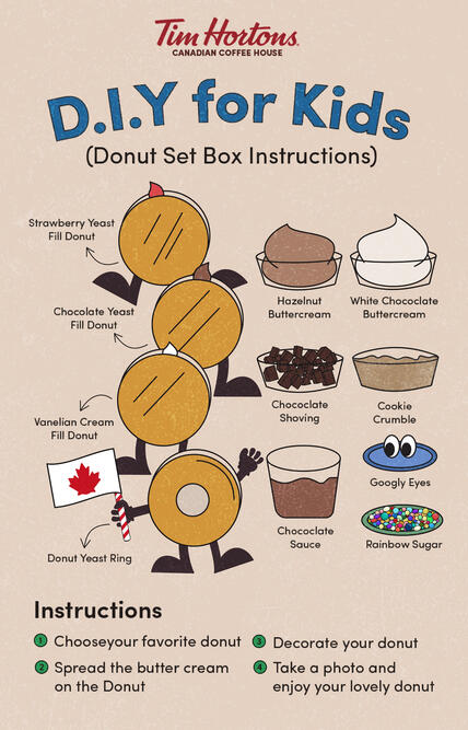 D.I.Y for Kids POSTER(Tim Hortons Thailand)